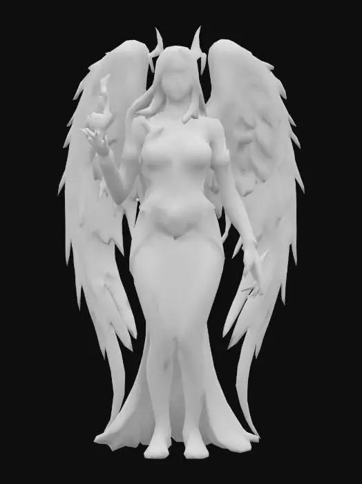 3D model for Fallen Angel