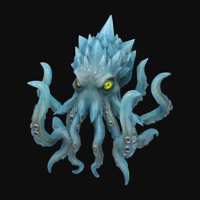3D model for [Svalbard], #AroundTheWorld#, Fjord Kraken