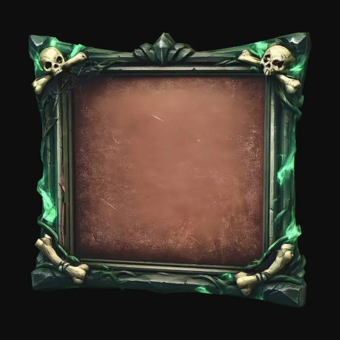3D model for spooky frame