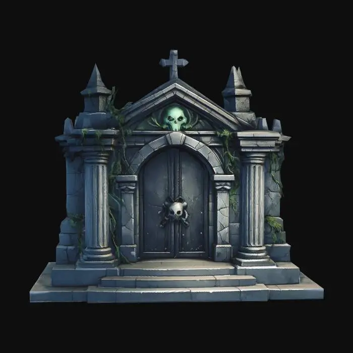 3D model for mausoleum