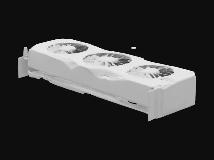 3D model for ASUS ROG Graphics Card