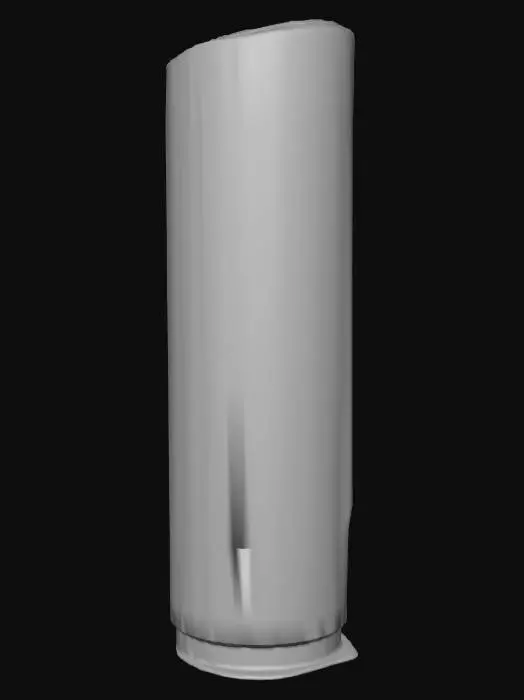 3D model for Silver Cylinder