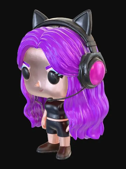 3D model for fuko egirl