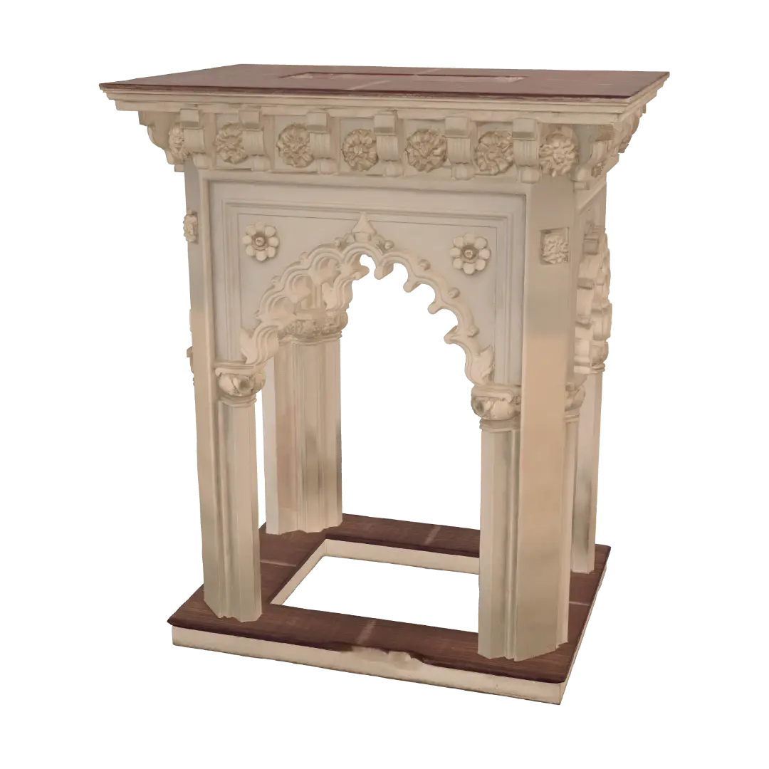 Archway View of Amber Fort Across Maota Lake - Reflection 的 AI 生成 3D 模型