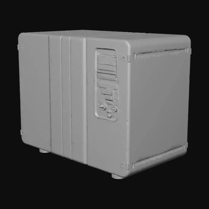 3D model for A fatigue generator with amber lights