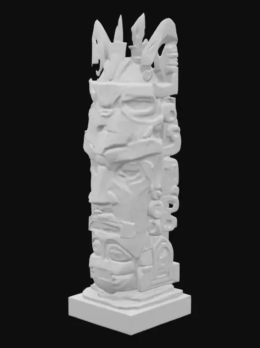 3D model for Timeless Guardian