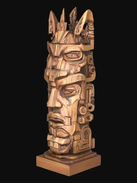 3D model for Timeless Guardian