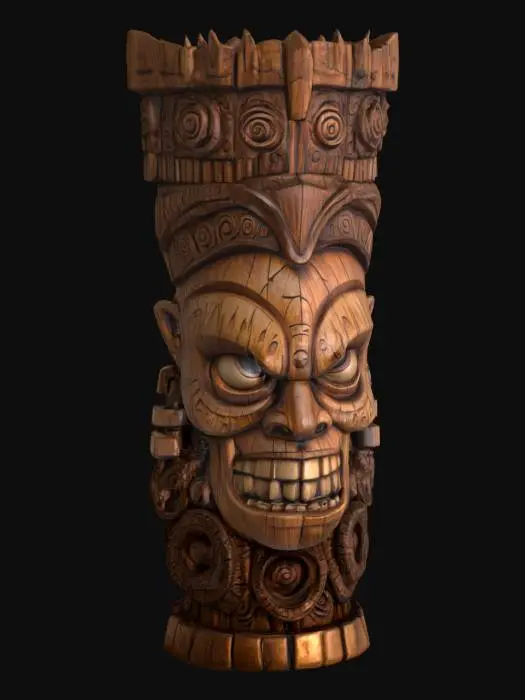 3D model for Stone Guardian