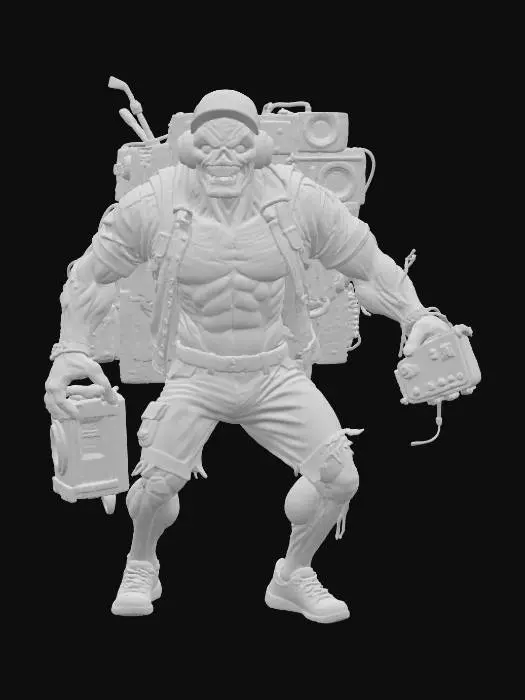 3D model for Groovy Ghoul