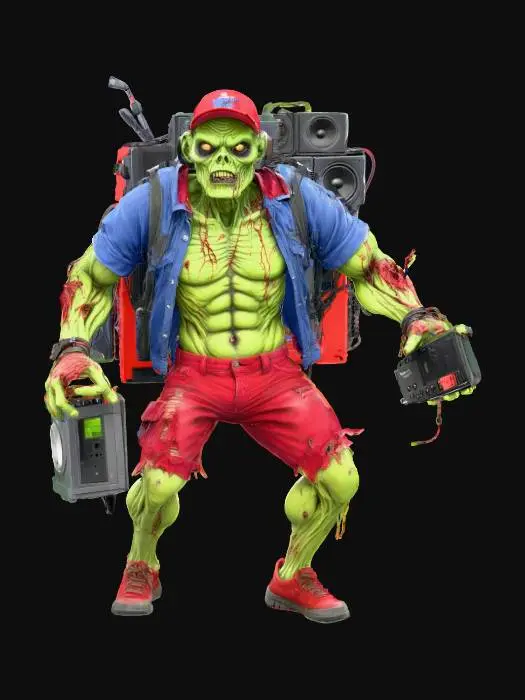 3D model for Groovy Ghoul