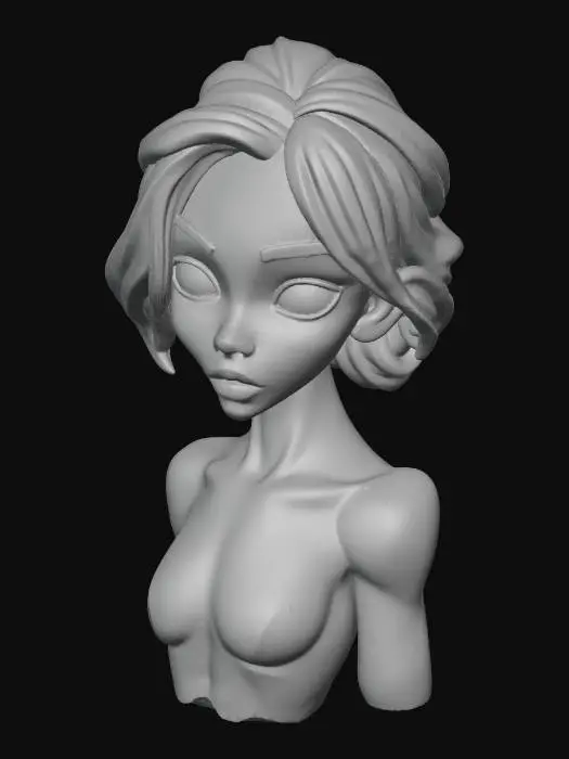 3D model for Rosy Reverie