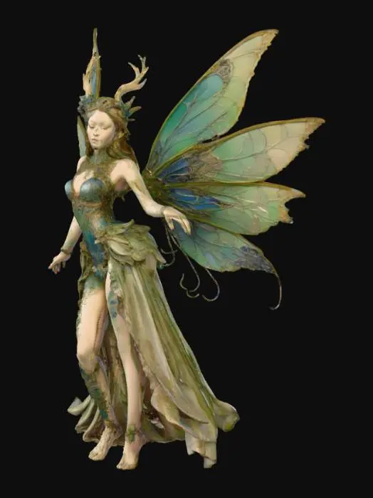 3D model for Mystical Faerie Guardian