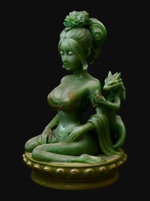 3D model for Serenity with Dragon