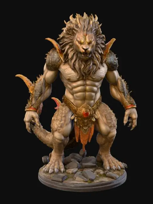 3D model for Beast King, #villain#