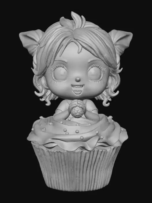 3D model for Cupcake Delight