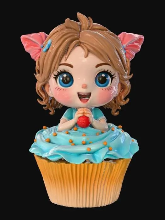 3D model for Cupcake Delight