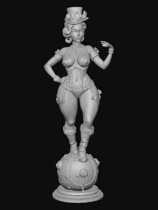 3D model for Steampunk Elegance