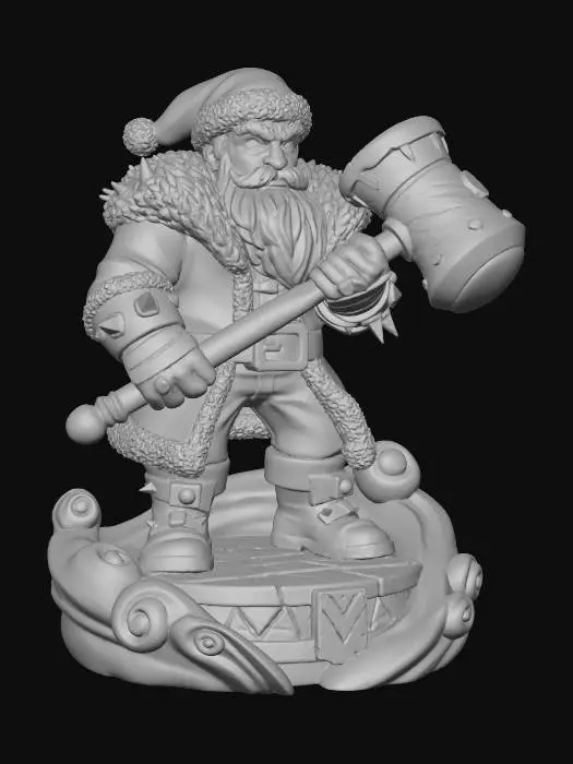 3D model for BADASS CHRISTMAS, #Christmas2025#