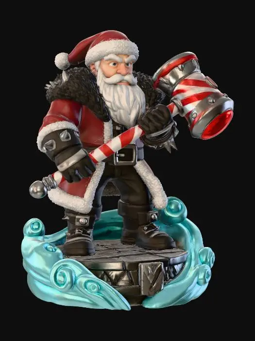 3D model for BADASS CHRISTMAS, #Christmas2025#