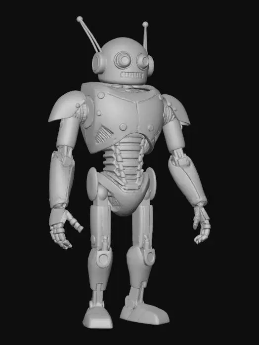 3D model for Crimson Automaton