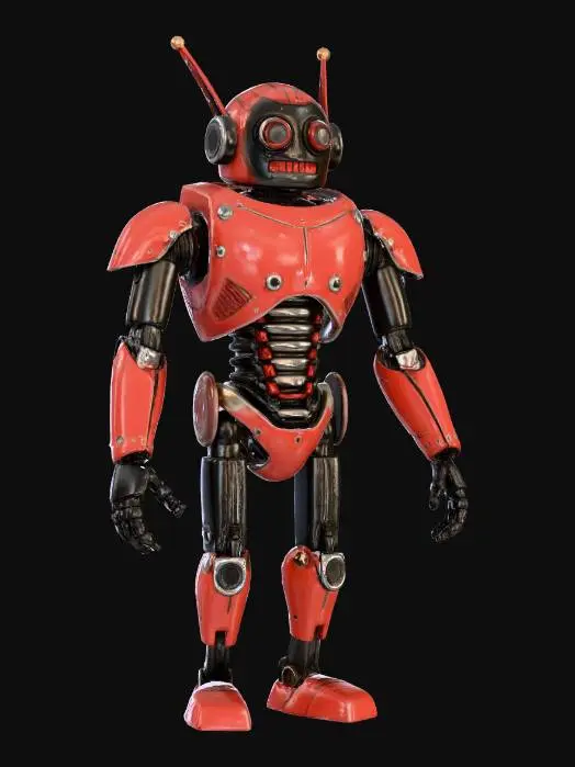 3D model for Crimson Automaton