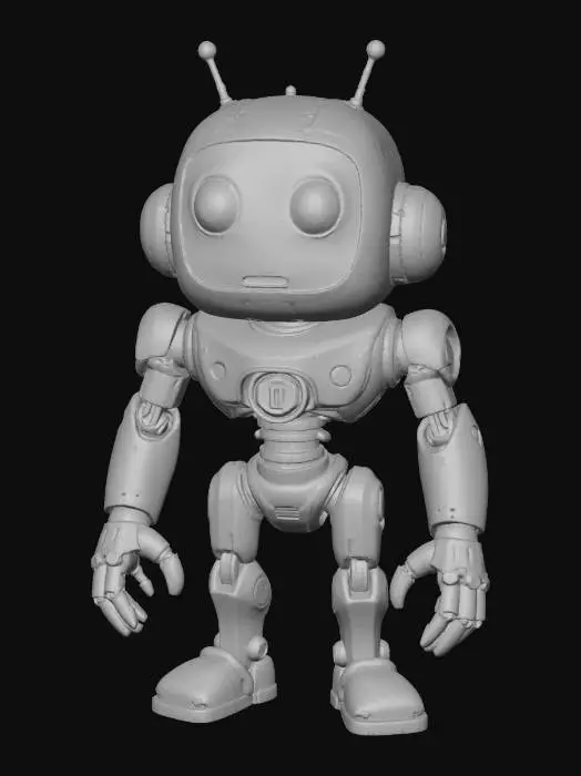 3D model for Curious Bot