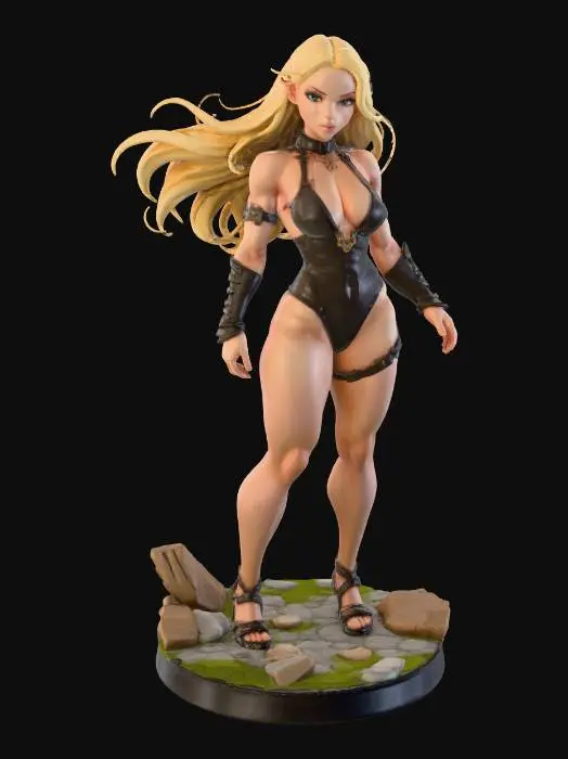 3D model for Warrior Maiden