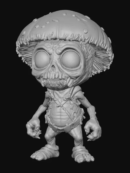 3D model for Mushroom Goblin