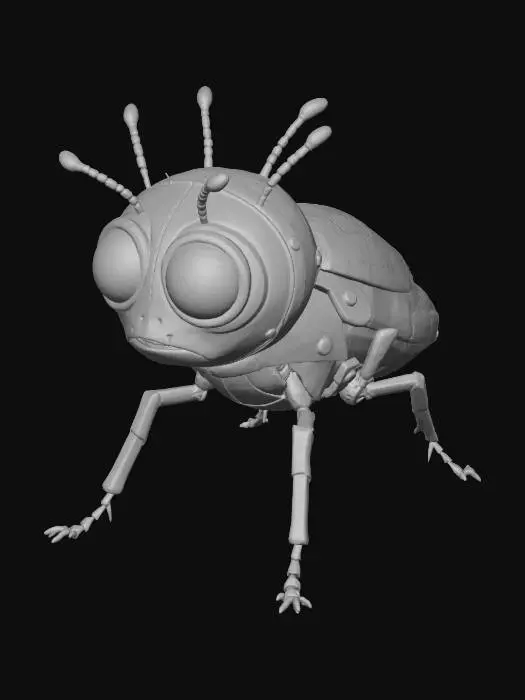 3D model for Steampunk Bug Explorer