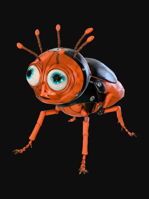 3D model for Steampunk Bug Explorer