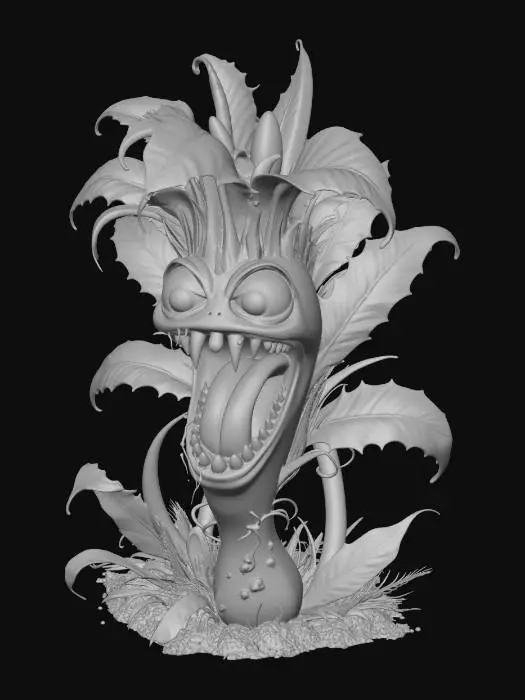 3D model for Chomper Plant