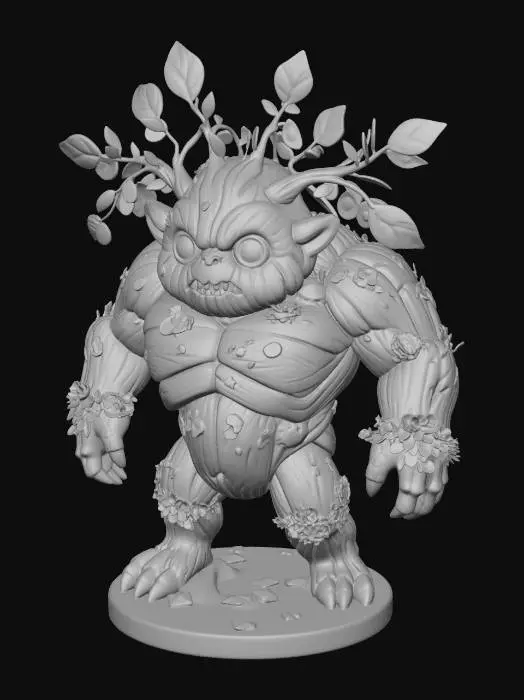 3D model for Verdant Guardian