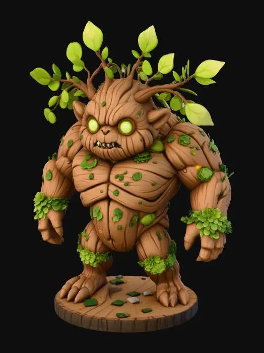 3D model for Verdant Guardian