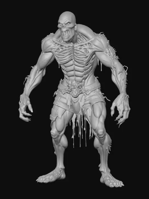 3D model for Rotbound Brute