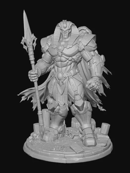 3D model for Emerald Pharaoh of the Eternal Sands