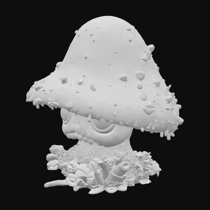 3D model for Mushroom Whimsy
