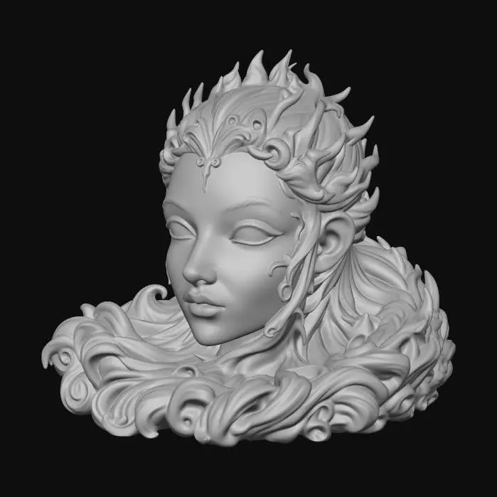 3D model for Ethereal Flourish