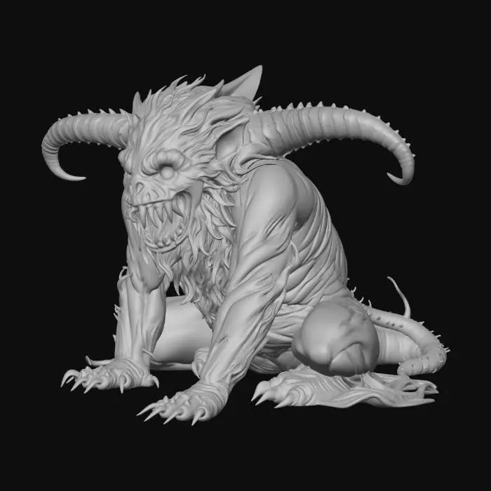 3D model for Beast of Shadows