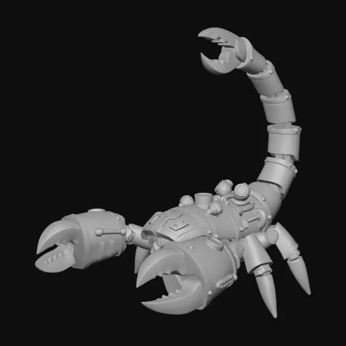 3D model for Clockwork Scorpion