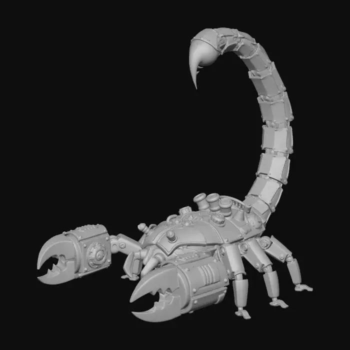 3D model for Clockwork Scorpion