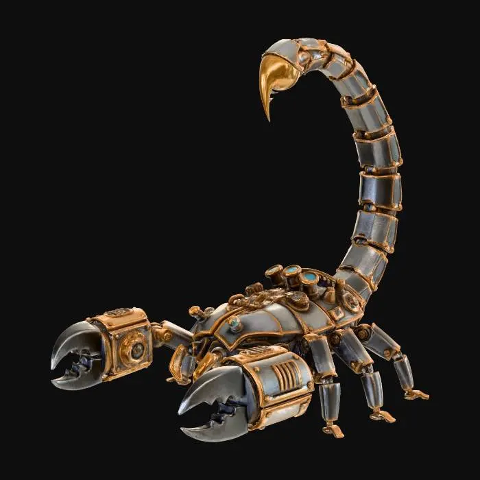 3D model for Clockwork Scorpion