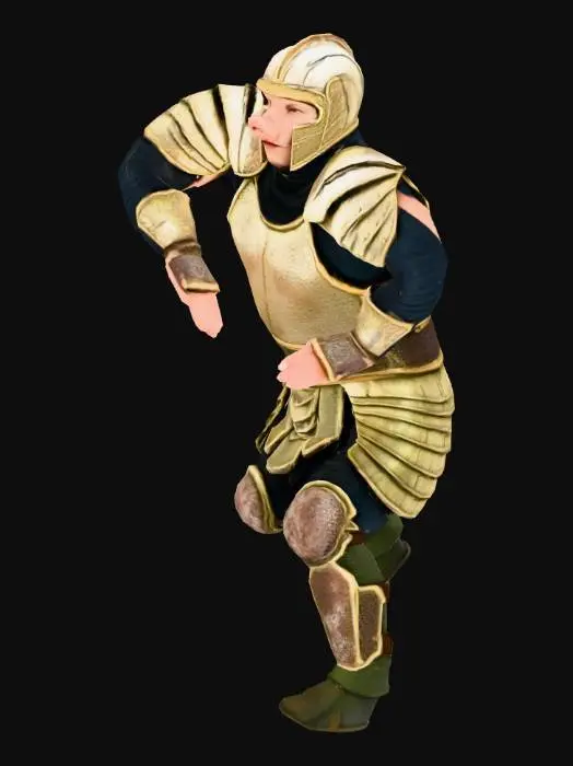 3D model for John Pork