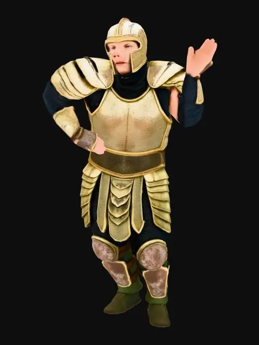 3D model for John Pork