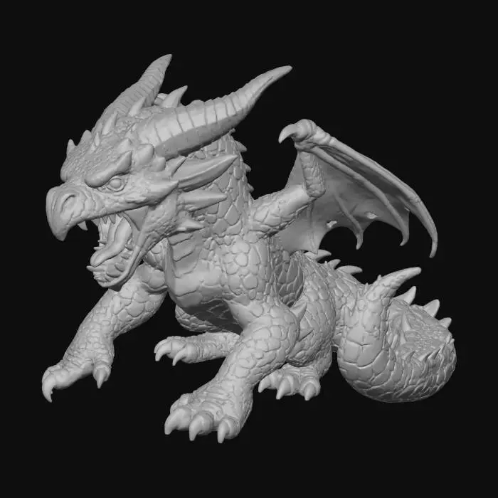 3D model for Guardian of Emberwing