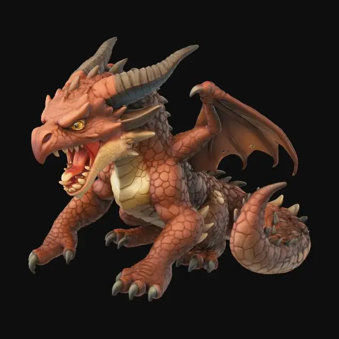 3D model for Guardian of Emberwing