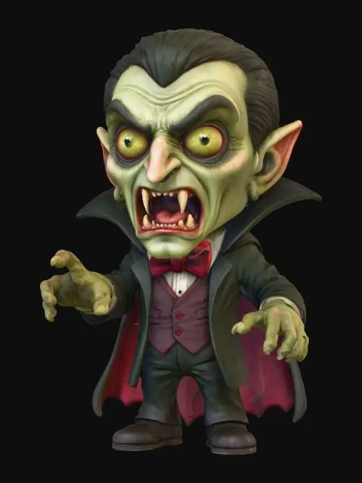 3D model for Mini Dracula, #Halloween2025#