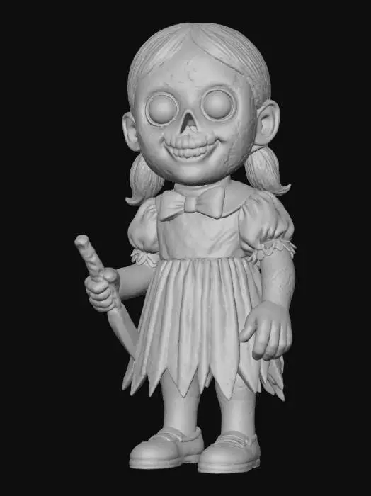 3D model for Dolly Sinister, #Halloween2025#
