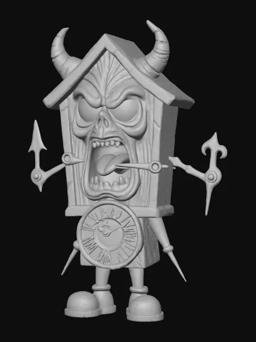 3D model for The Hour Haunter, #Halloween2025#