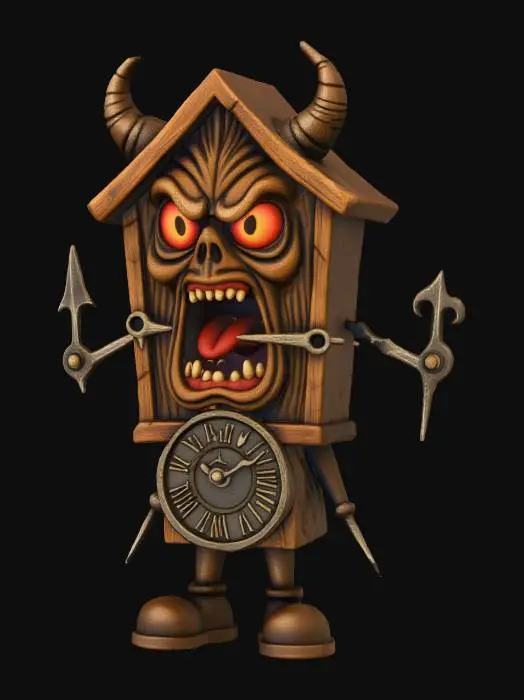 3D model for The Hour Haunter, #Halloween2025#