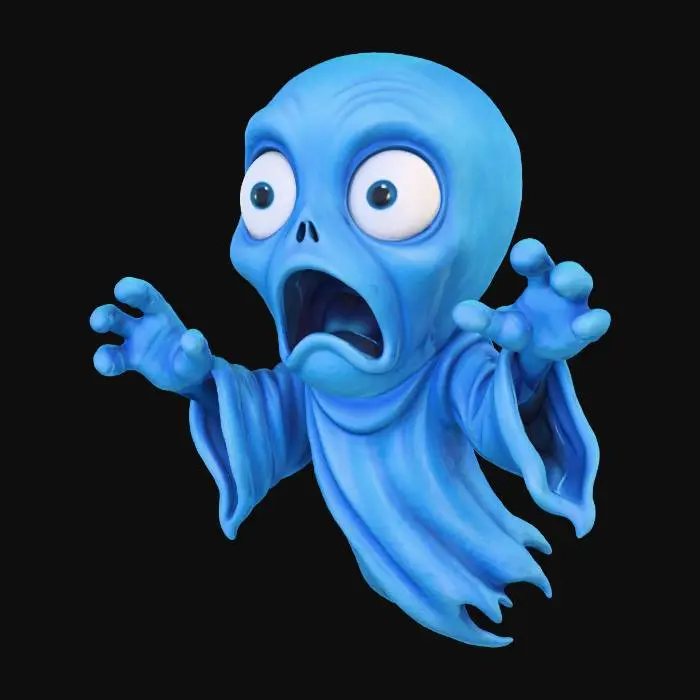 3D model for Blue Spook, #Halloween2025#